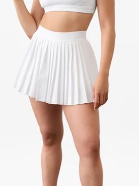 New Atheta Match Point Pleated Lasercut Skort